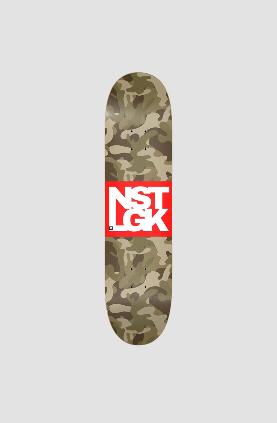 8.0 CAMO Skateboard Deck