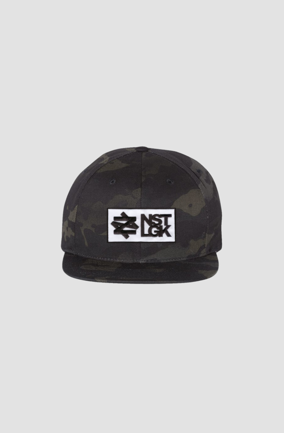 ALL CAPS Camo Snapback