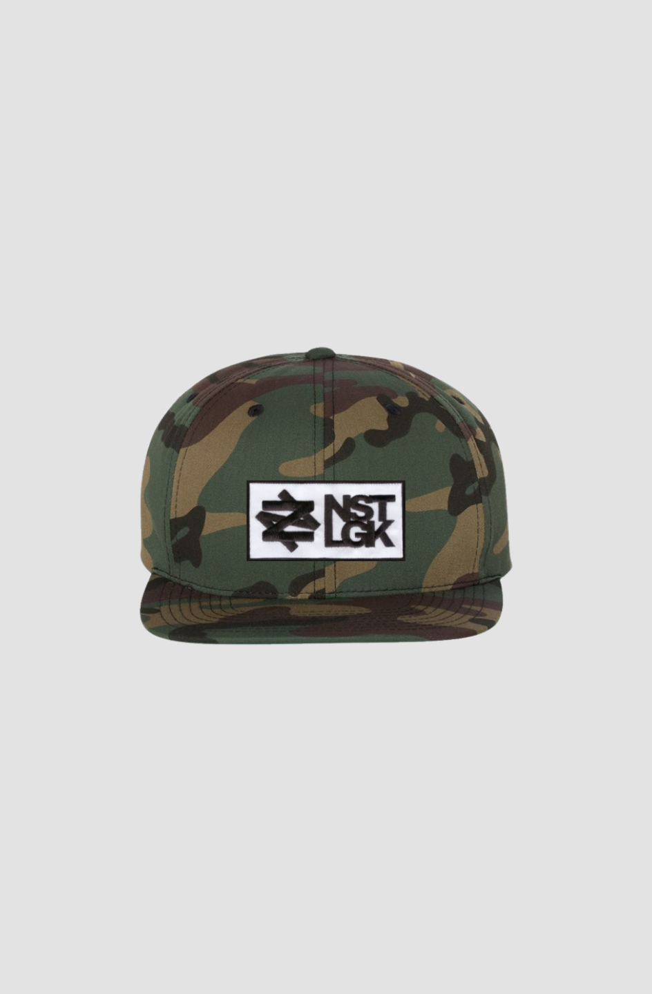 ALL CAPS Camo Snapback