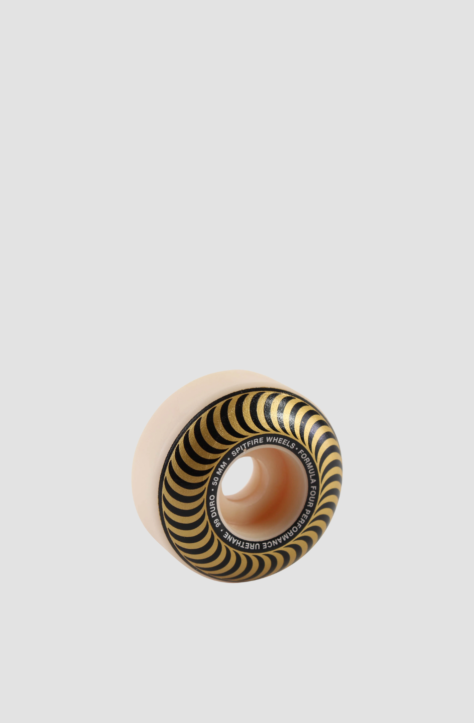 SPITFIRE F4 Classic Swirl 50mm 99a - White/Bronze (Set of 4)