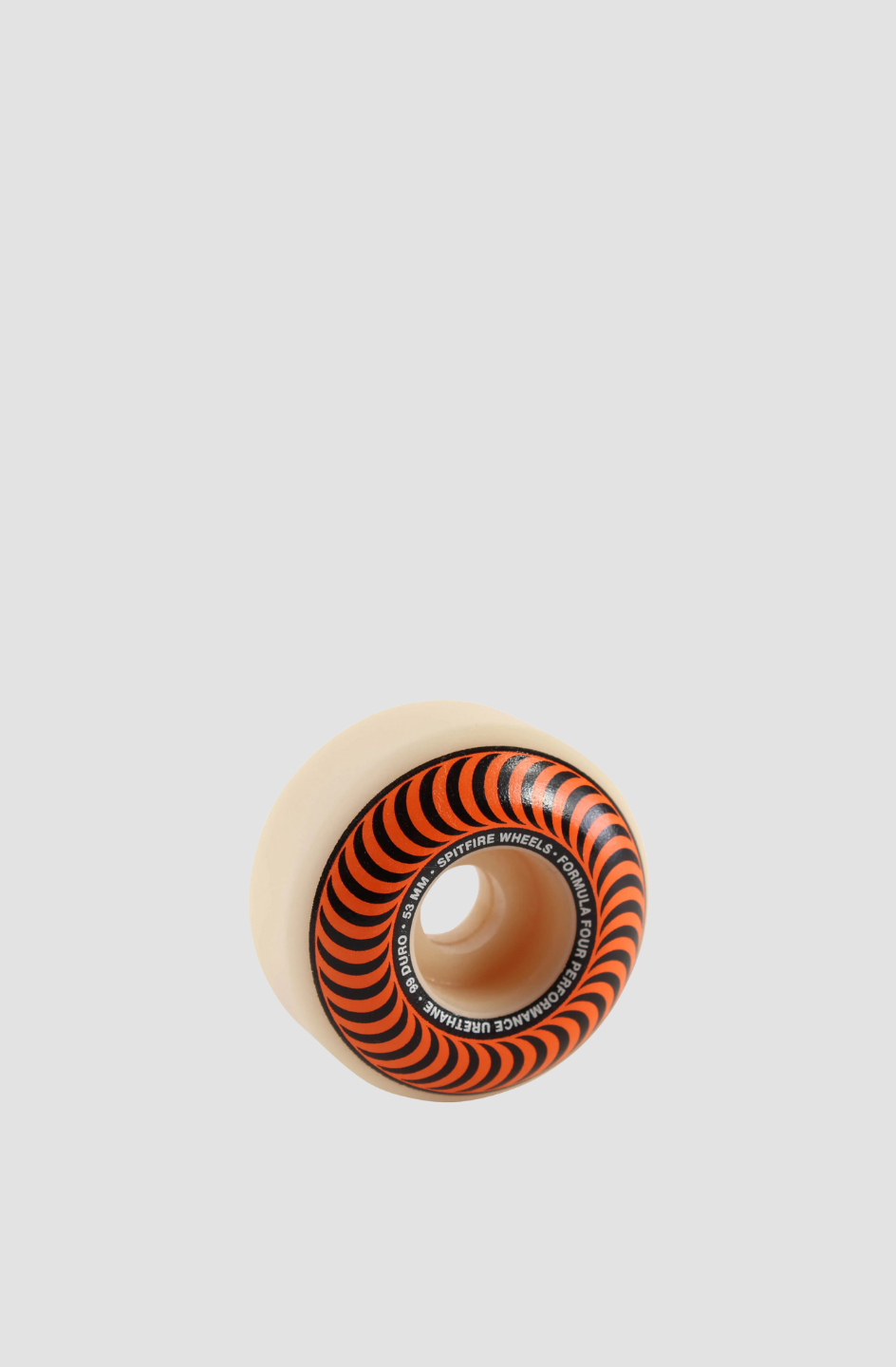 SPITFIRE F4 Classic Swirl 53mm 99a - White/Orange (Set of 4)