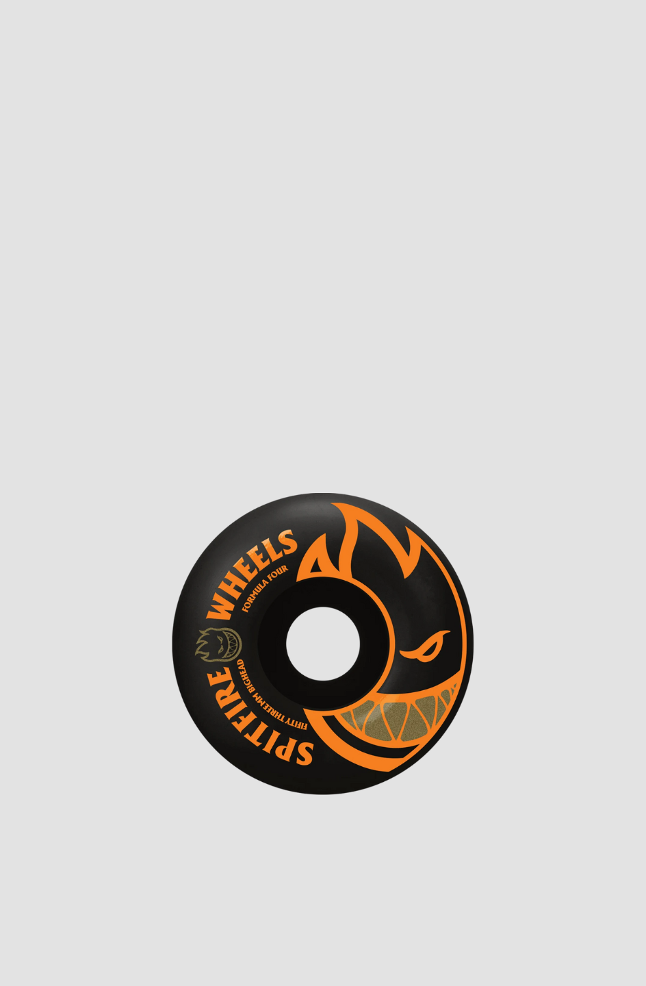 SPITFIRE F4 Classic Bighead 53mm 99a - Black/Orange (Set of 4)